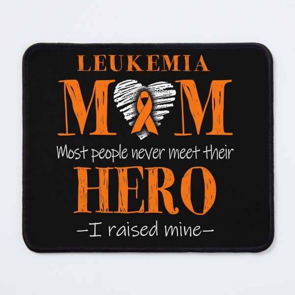 Item preview, Proud Leukemia Mom HERO I Raised Mine designed and sold by Mnrshirley.
