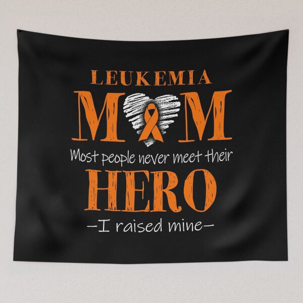 Item preview, Proud Leukemia Mom HERO I Raised Mine designed and sold by Mnrshirley.