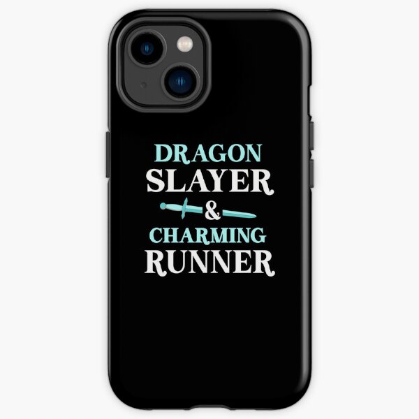 Dragon Slayer & Coureur charmant Coque antichoc iPhone