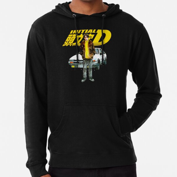 Logo Initial D Anime Manga Drift Race Jdm' Unisex Crewneck