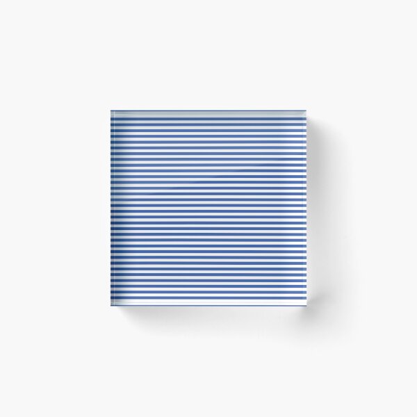 Item preview, Blue horizontal strips drawn with a brush on a white background of sea pattern designed and sold by paolboa.