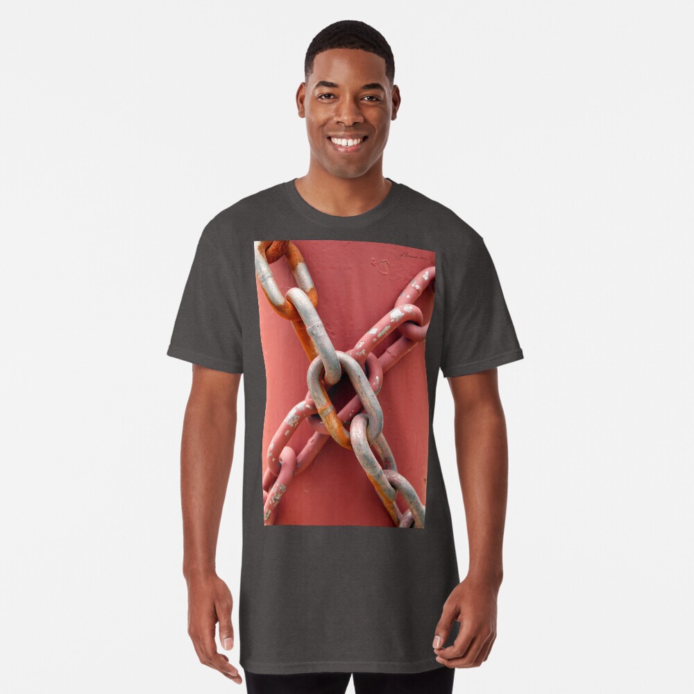 Linked in Pink Long T-Shirt
