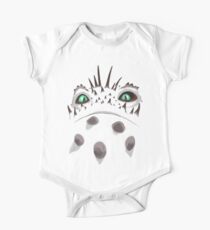 Valka Bewilderbeast feurige Augen Baby Body Kurzarm