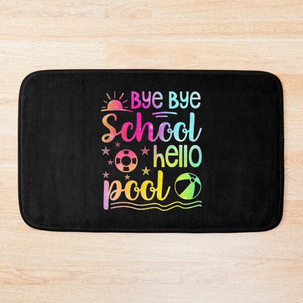 Item preview, Teacher Student Bye Bye School Hello Pool Swimming Summer designed and sold by kichihua.