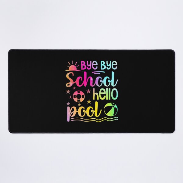 Item preview, Teacher Student Bye Bye School Hello Pool Swimming Summer designed and sold by kichihua.