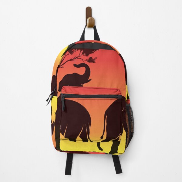 Item preview, Elephants walk in sunset designed and sold by Rasha Alaraby.