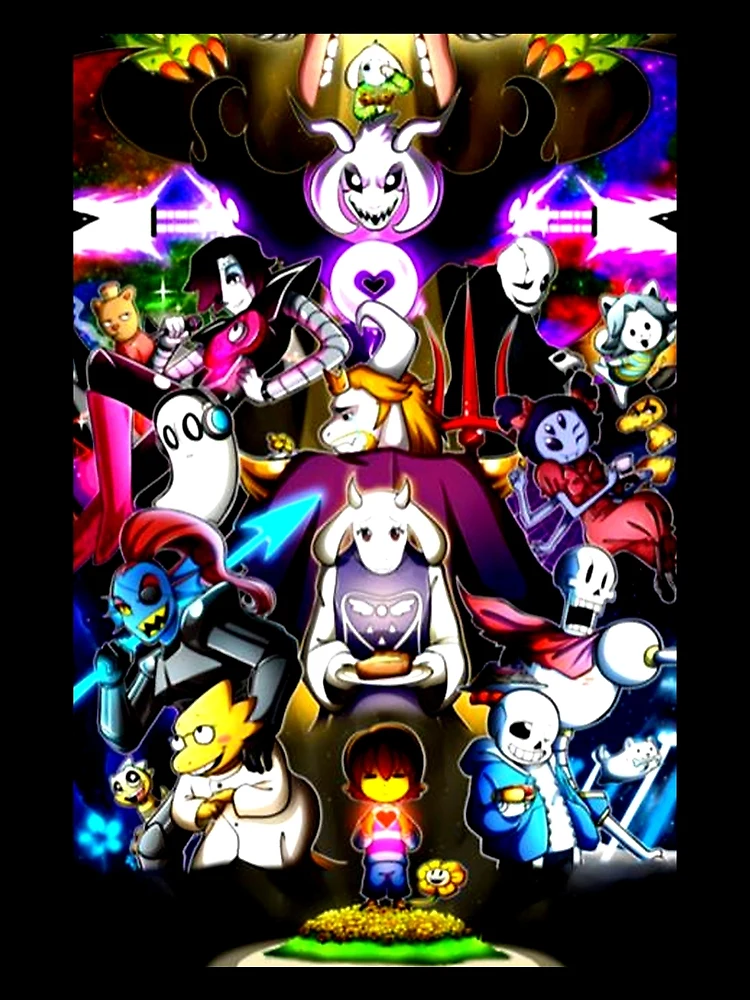 Every Characters in Undertale Poster Wall Decor – Twentyonefox