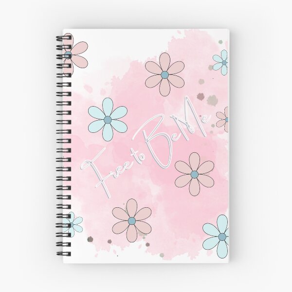 Item preview, Free To Be Me | Pink Watercolour with Flowers | Evolving | Walk Your Path | Allow Your Dreams to Flow designed and sold by FrequencyV.