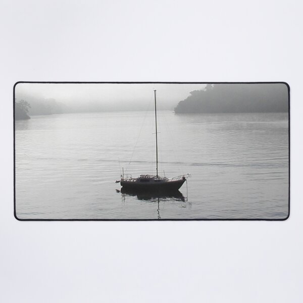 Item preview, Sailing Boat in The Fog designed and sold by MottoDigging.