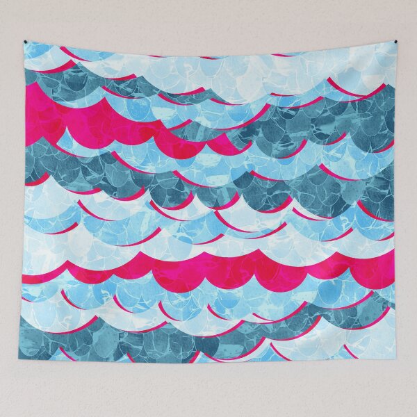 Item preview, Abstract Sea Waves Design designed and sold by oursunnycdays.