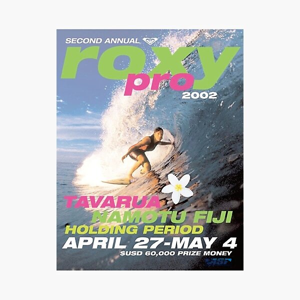 Artikel-Vorschau von 2002 Roxy-Surf-Poster Poster, designt und verkauft von galvic45.