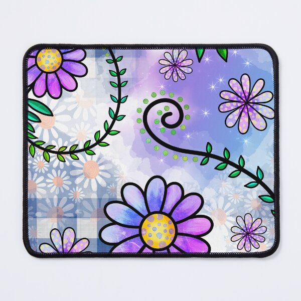 Artikelvorschau, Garden of Whimsy 5 – Blaues und violettes Picknick entworfen und verkauft von the-Nerdlings.
