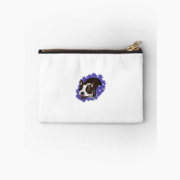 Item preview, Boston Terrier in Blue Bonnets designed and sold by emmijo.