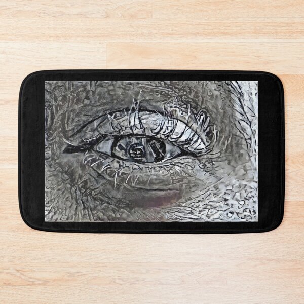 Item preview, Squinting Charcoal Eye of Madness designed and sold by Swabcraft.