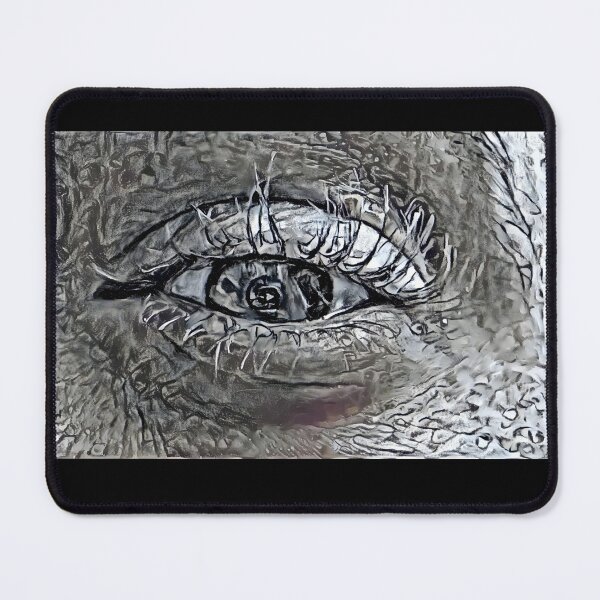 Item preview, Squinting Charcoal Eye of Madness designed and sold by Swabcraft.