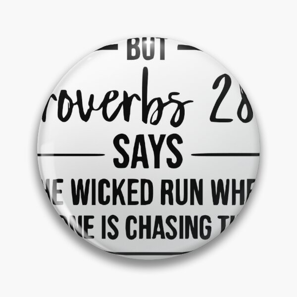 Item preview, Proverbs 28:1 designed and sold by FreeT89.