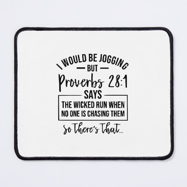 Item preview, Proverbs 28:1 designed and sold by FreeT89.