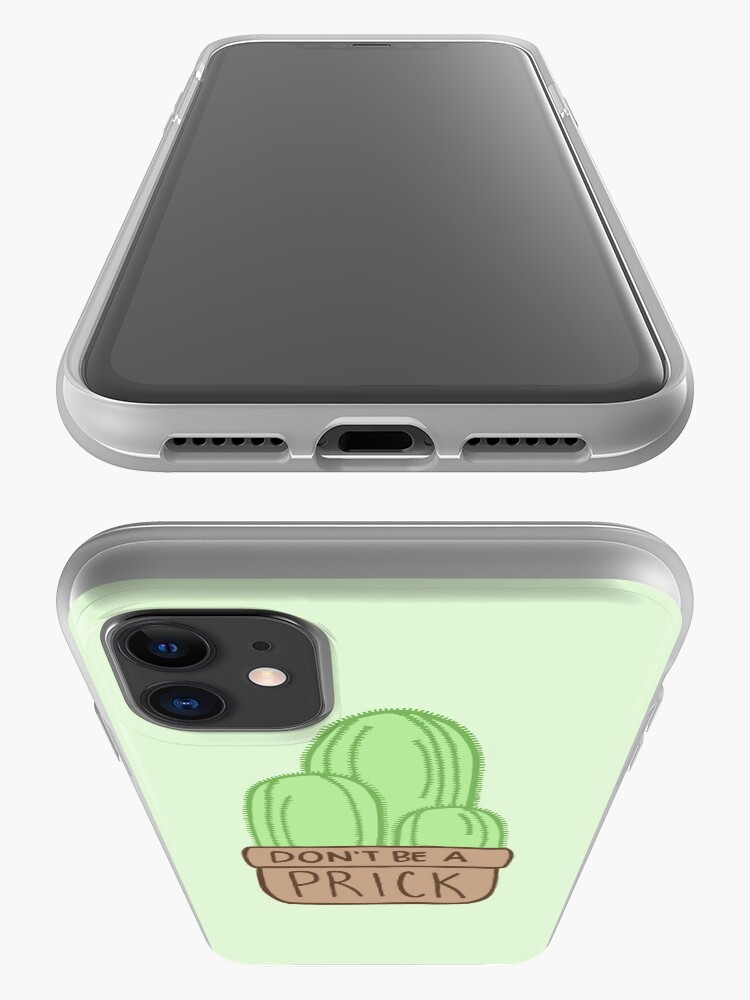 Alternate view of Don't Be a Prick Cactus iPhone Case & Cover