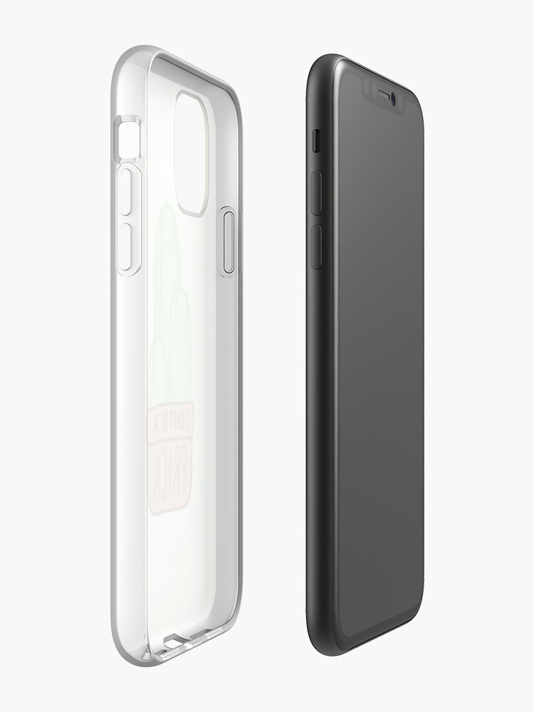 Alternate view of Don't Be a Prick Cactus iPhone Case & Cover