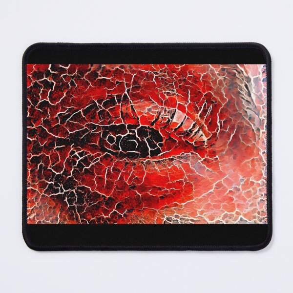 Item preview, Squinting Crimson Cracked Red Eye of Madness designed and sold by Swabcraft.