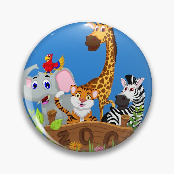 Item preview, zoo animals designed and sold by ItsMeRuva.