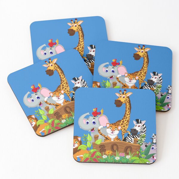 Item preview, zoo animals designed and sold by ItsMeRuva.