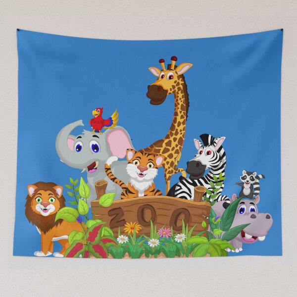 Item preview, zoo animals designed and sold by ItsMeRuva.