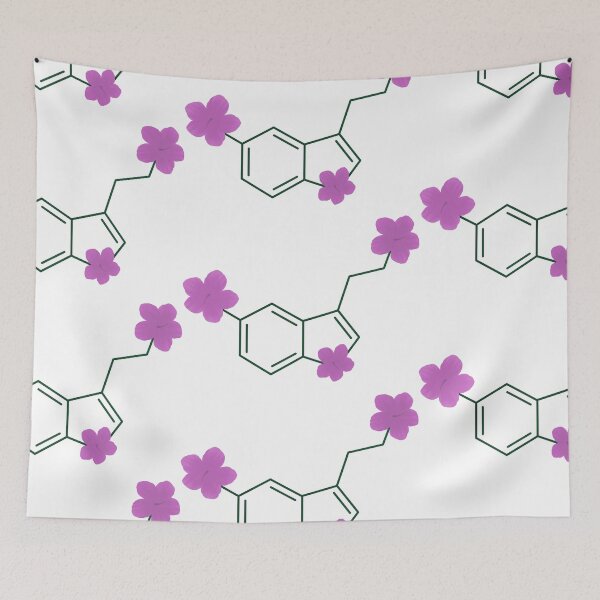 Item preview, Serotonin with Flowers designed and sold by hakunamatata72.