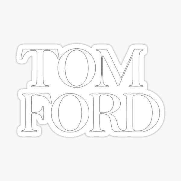 Tom Ford Stickers for Sale | Redbubble