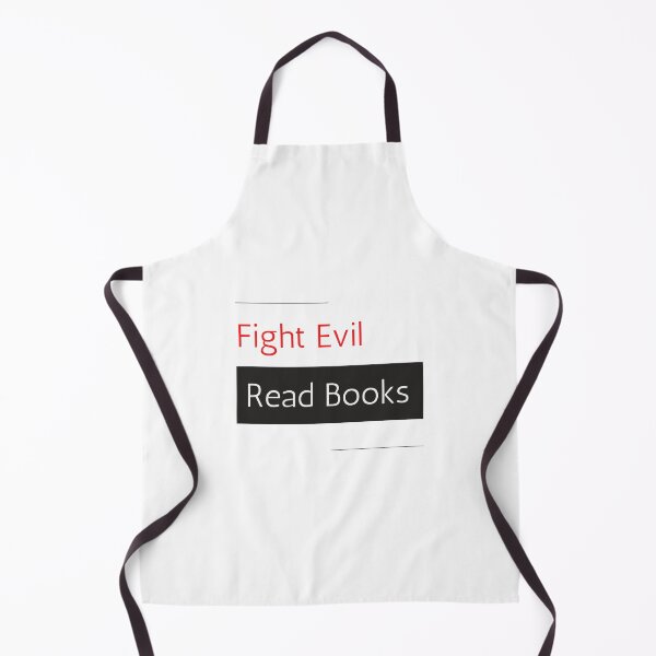 Item preview, fight evil, read books designed and sold by River Graphic Design.