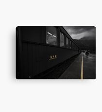 Historical Train Station Canvas Print