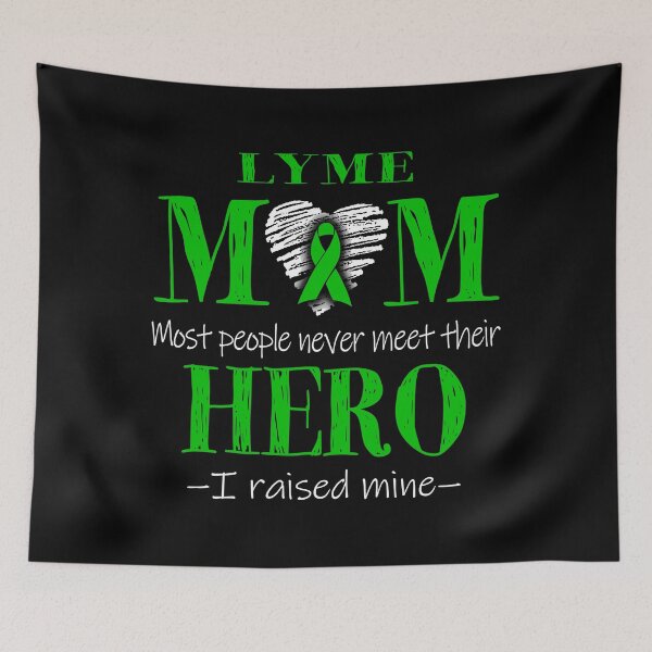 Item preview, Proud Lyme Mom HERO I Raised Mine designed and sold by Mnrshirley.