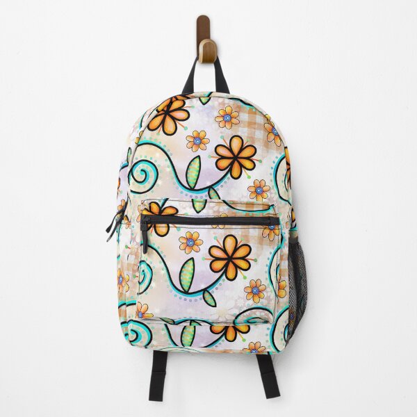 Item preview, Garden of Whimsy 8 - Orange & Teal Picnic designed and sold by the-Nerdlings.