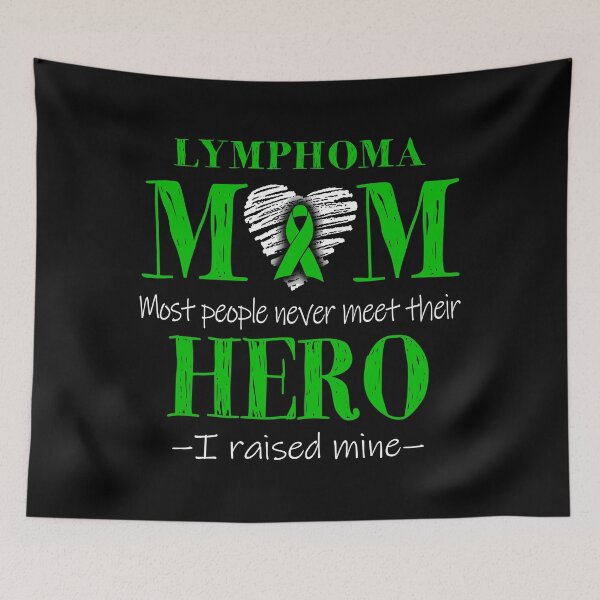 Item preview, Proud Lymphoma Mom HERO I Raised Mine designed and sold by Mnrshirley.