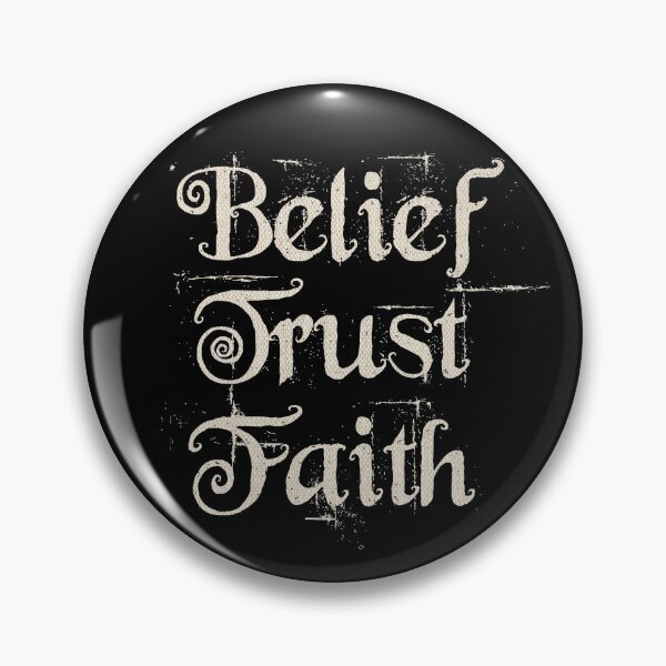Item preview, Belief Trust Faith - In Yahuah - Christian Quote in Linen designed and sold by Narrow-Path.