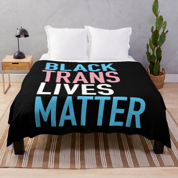 Item preview, Black Trans Lives Matter Transgender LGBTQ Support designed and sold by GardNewerd.