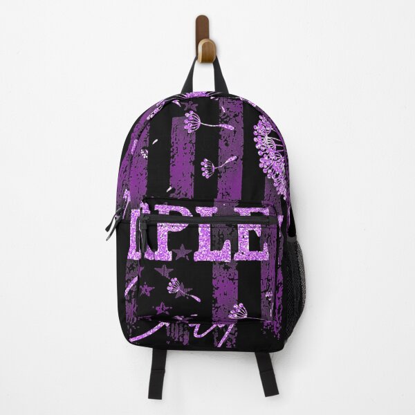 Item preview, Purple Up For Military Child Month Dandelion Sparkle Flag designed and sold by HaaChris-Artis.