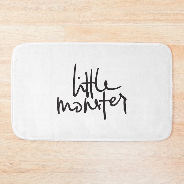 Item preview, Little Monster - Handwritten Casual Design Fitted  designed and sold by ScottPotterArt.