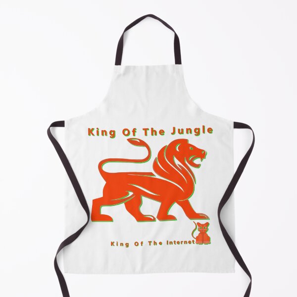 Item preview, King of the Jungle; King of the Internet designed and sold by Sarcasmagic.