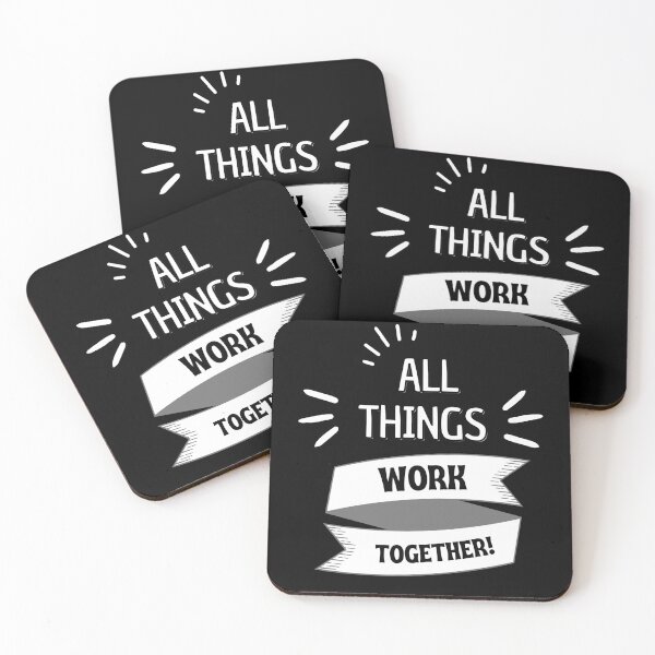 Item preview, All Things Work Together - Phrase designed and sold by Shop801.