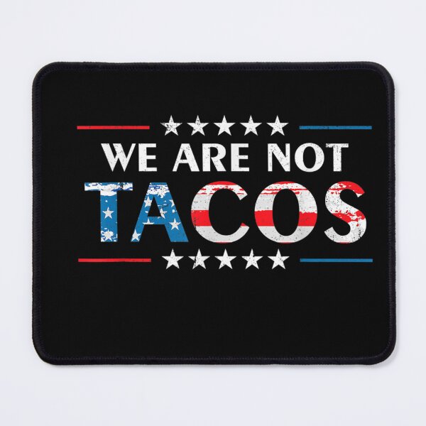 Item preview, We Are Not Tacos Funny Jill Biden Flag USA designed and sold by ChristianHell.
