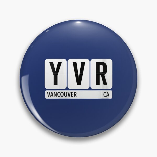 Item preview, Womens Yvr Vancouver Canada Travel Souvenir Black V-Neck designed and sold by DuyTreeeee.