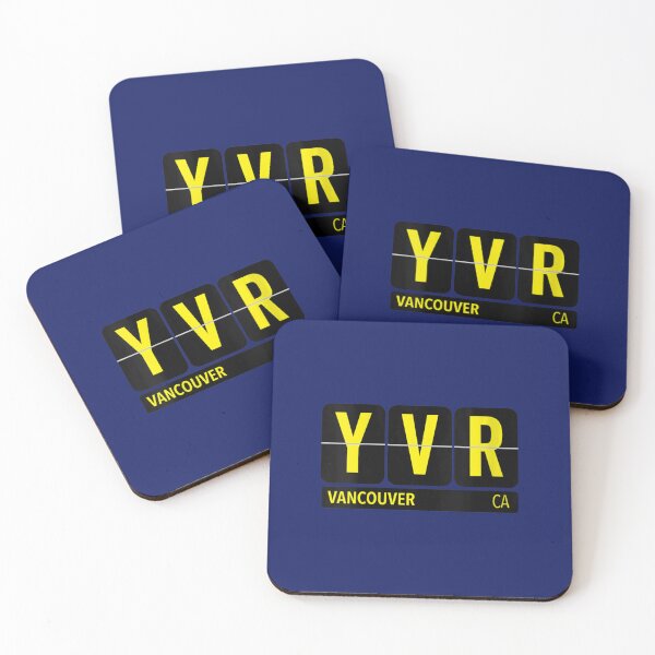Item preview, Womens Yvr Vancouver Canada Travel Souvenir Yellow V-Neck designed and sold by DuyTreeeee.