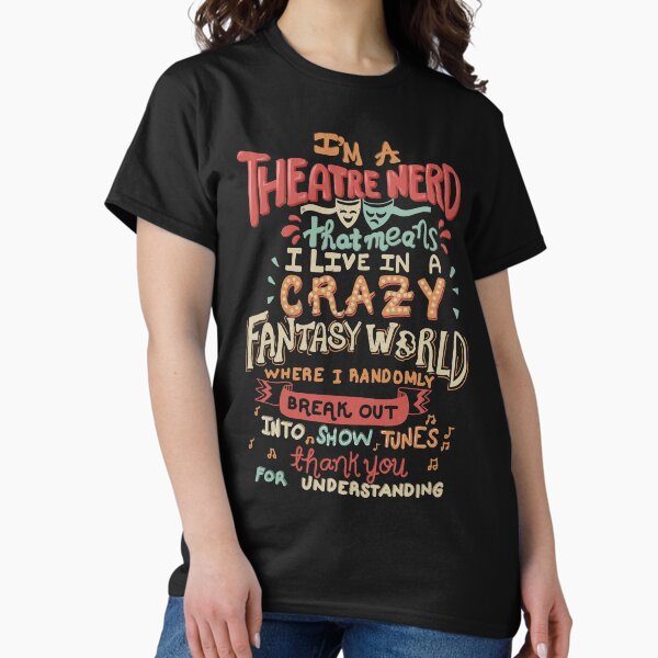 Item preview, Ich bin ein Theater-Nerd designed and sold by KsuAnn.
