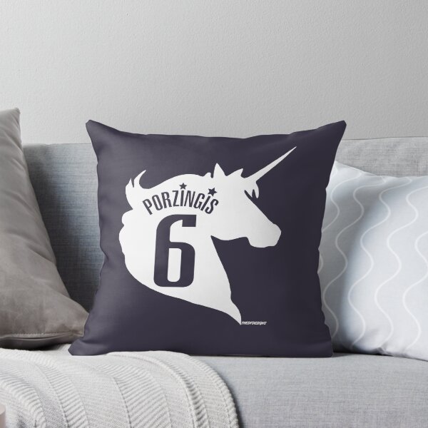 Item preview, Birthday Gift Sports The Unicorn Kristaps Porzingis White designed and sold by KonstantinWeise.