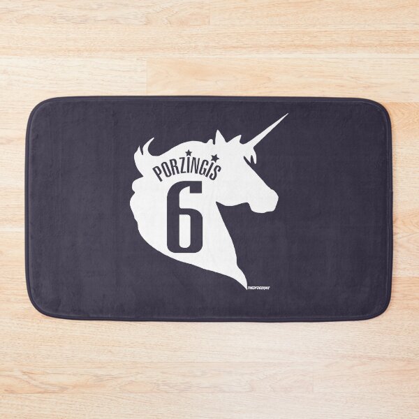 Item preview, Birthday Gift Sports The Unicorn Kristaps Porzingis White designed and sold by KonstantinWeise.
