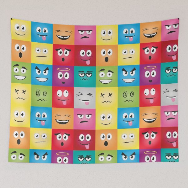 Item preview, Cartoon Faces designed and sold by wacas.