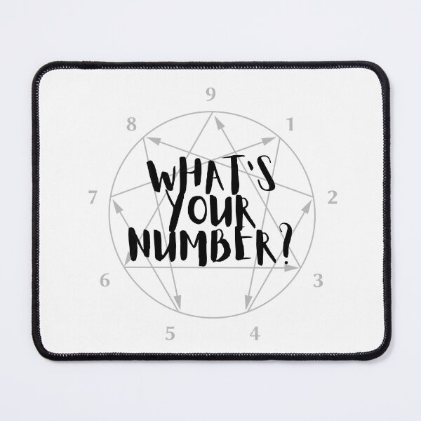 Item preview, what's your number? - enneagram designed and sold by snail-galaxy.