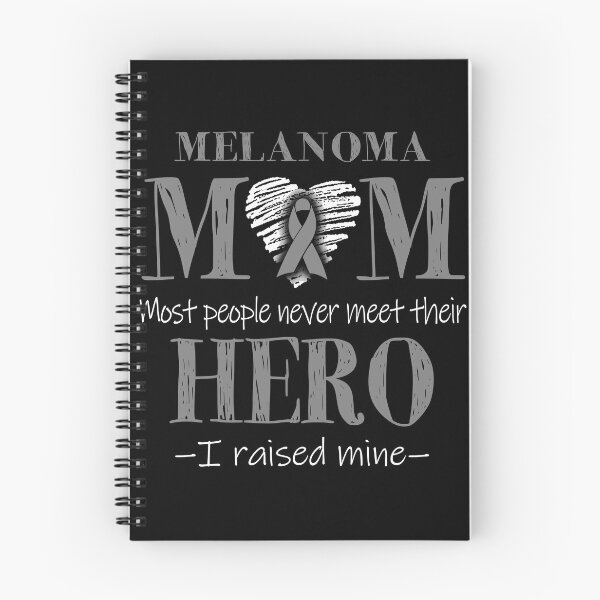 Item preview, Proud Melanoma Mom HERO I Raised Mine designed and sold by Mnrshirley.