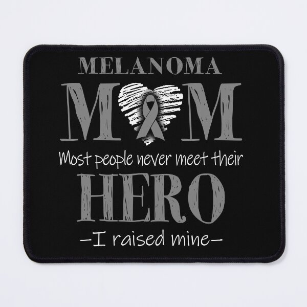 Item preview, Proud Melanoma Mom HERO I Raised Mine designed and sold by Mnrshirley.